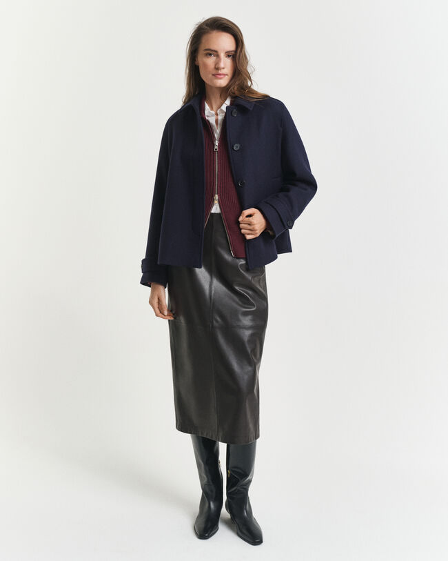 Nahkainen midimittainen kynähame