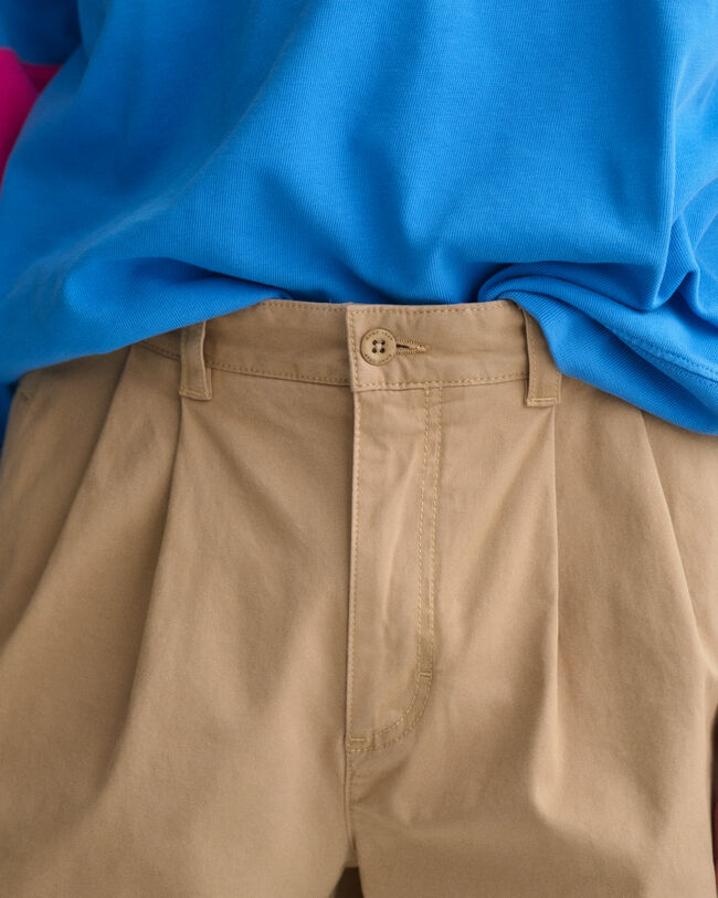 Relaxed fit ‑mitoitetut laskosshortsit