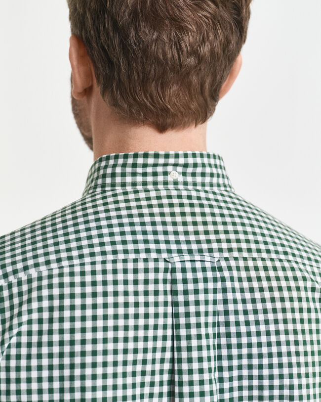Regular fit ‑mitoitettu Classic Gingham -popliinipaita