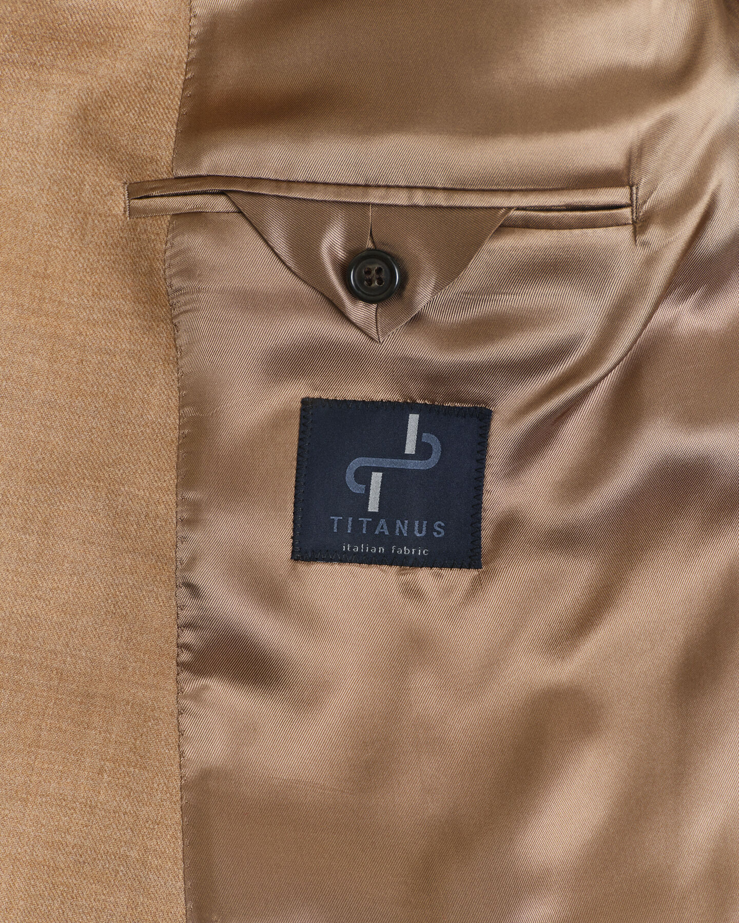 Flanellinen Camel-klubitakki