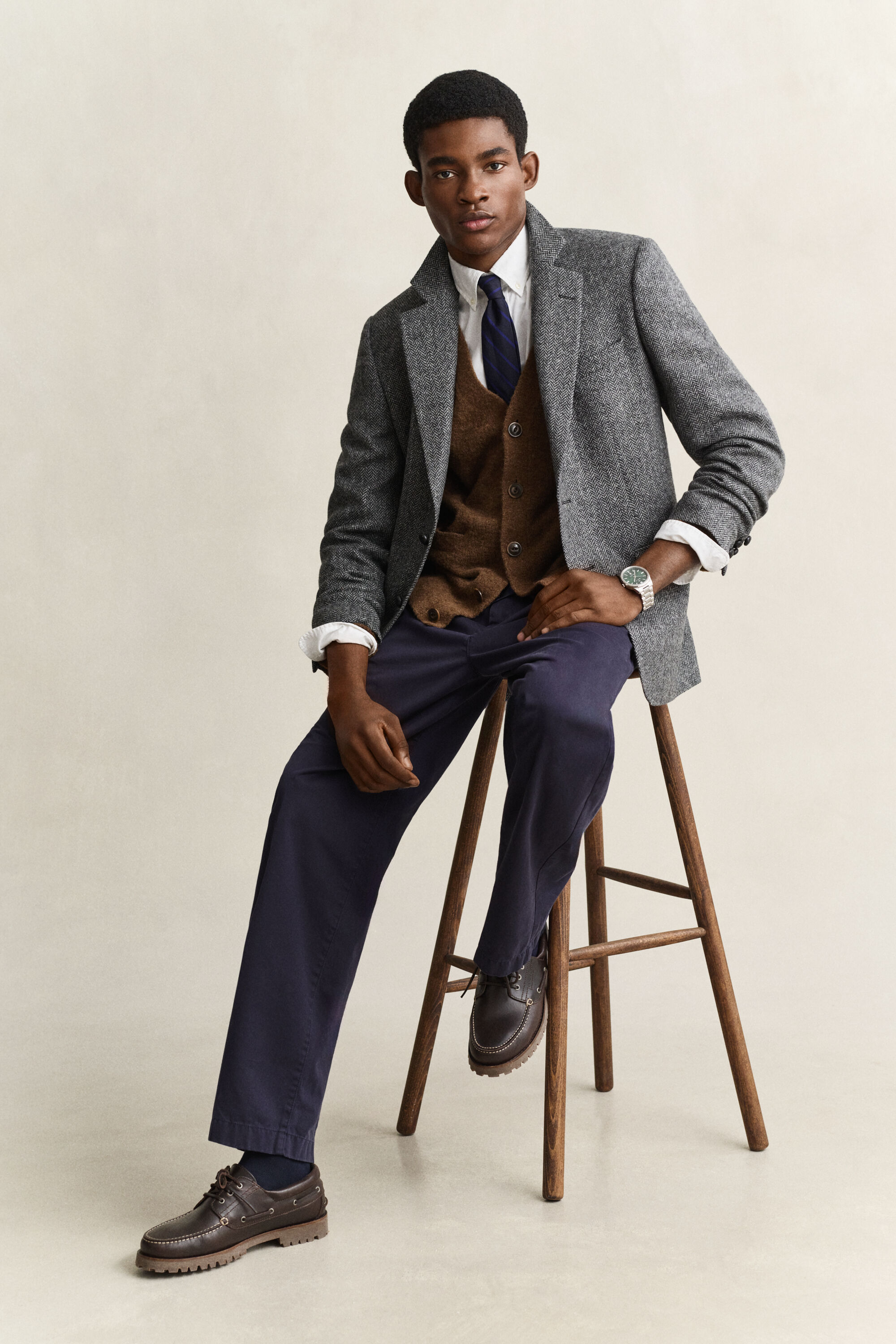 Gant x Yale-tweedbleiseri