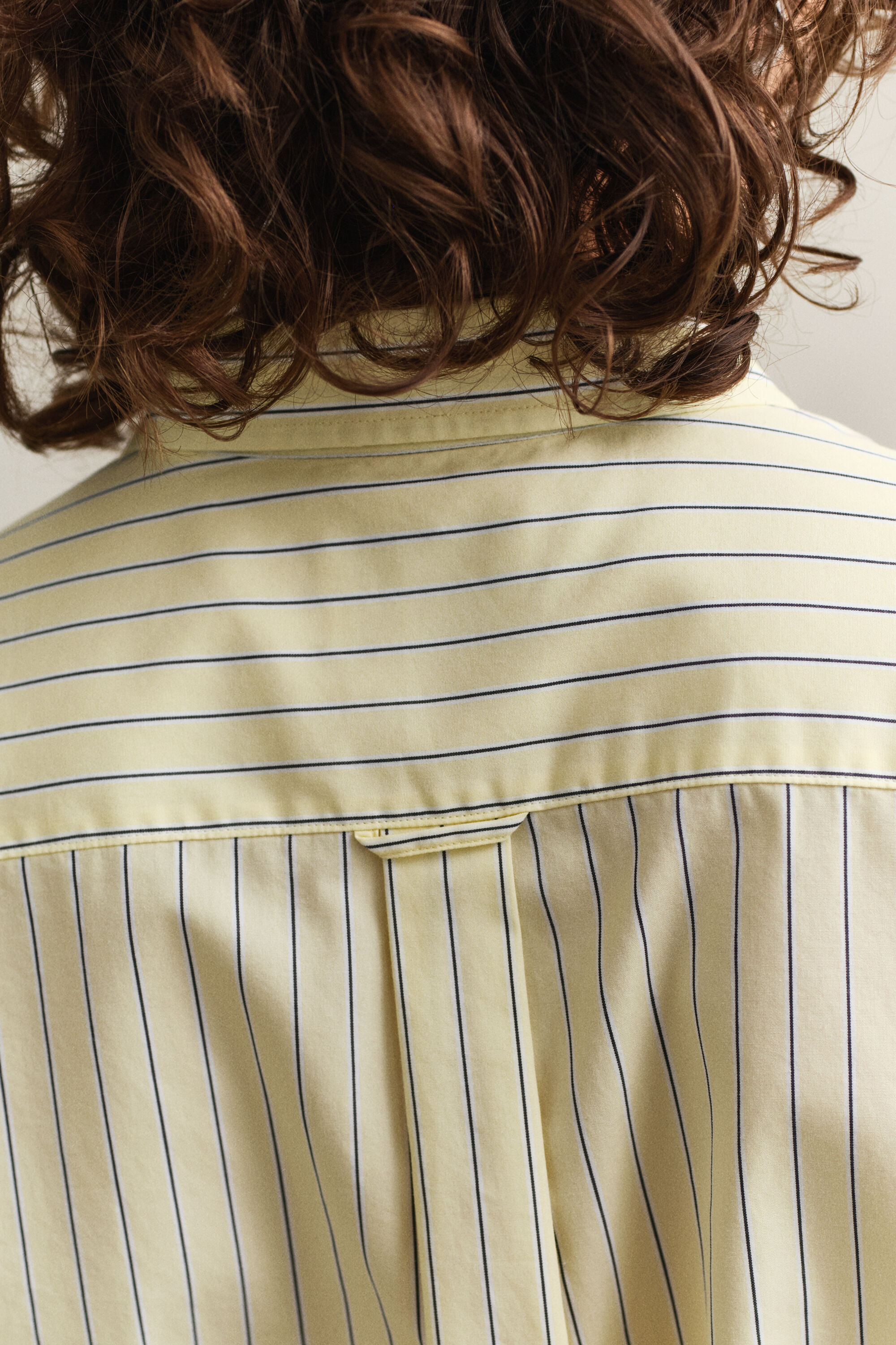 Regular fit ‑mitoitettu raidallinen Classic-popliinipaita