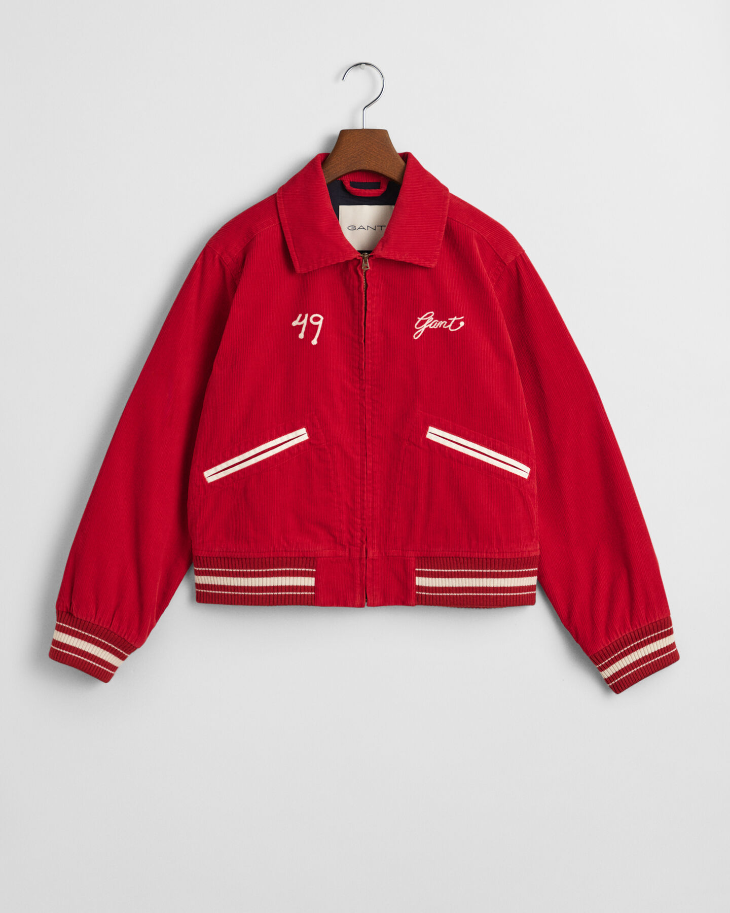 GANT Varsity Jacket ‑vakosamettitakki