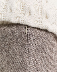 Midimittainen villakankainen kellohame