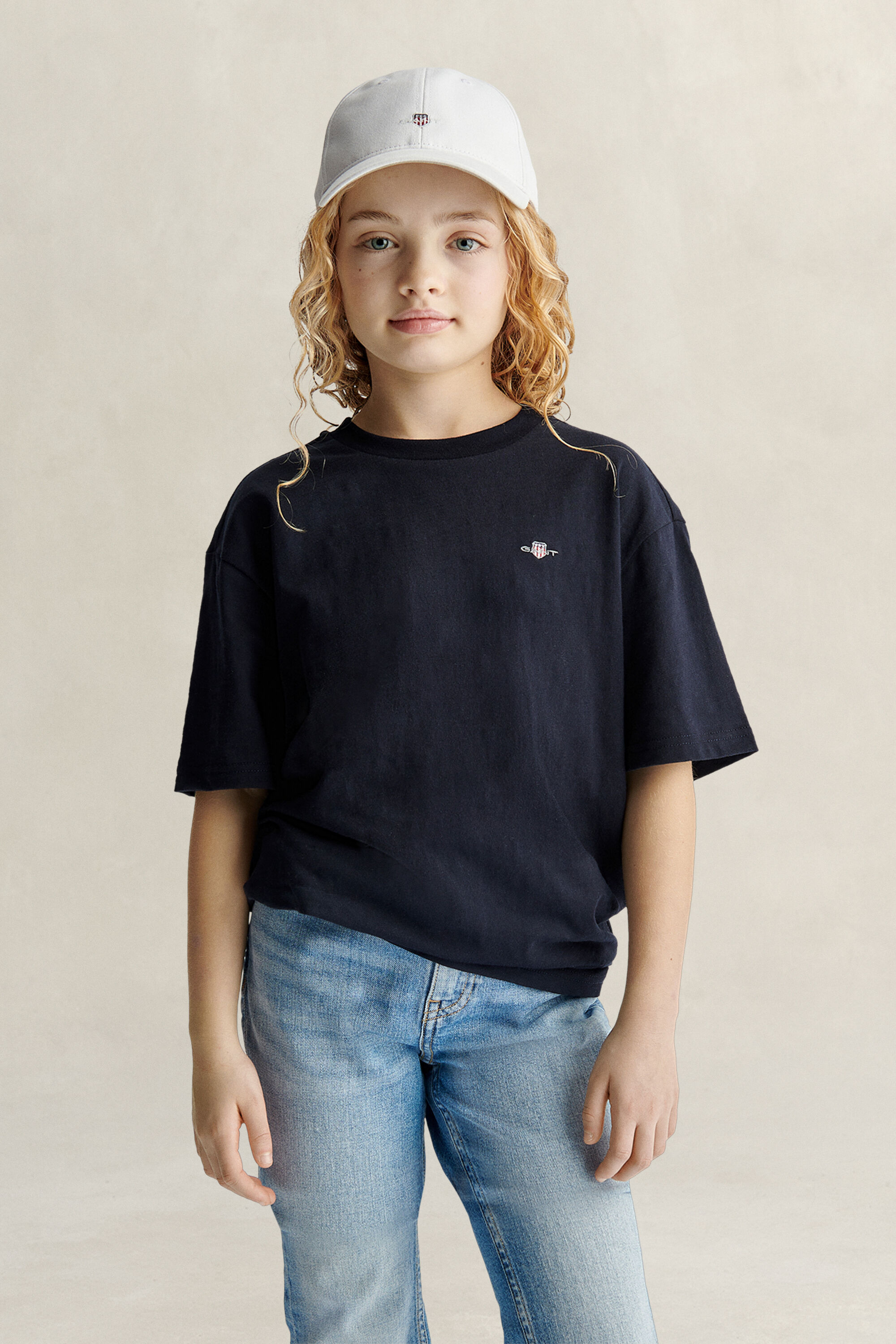 Teen Girls ‑malliston slubi-t‑paita