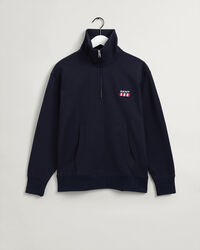 Retro Flag ‑neulepusero puolivetoketjulla