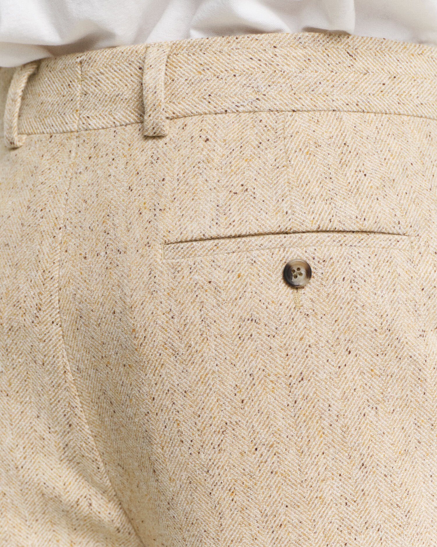 Relaxed fit ‑mitoitetut kalanruotokuvioiset puvunhousut