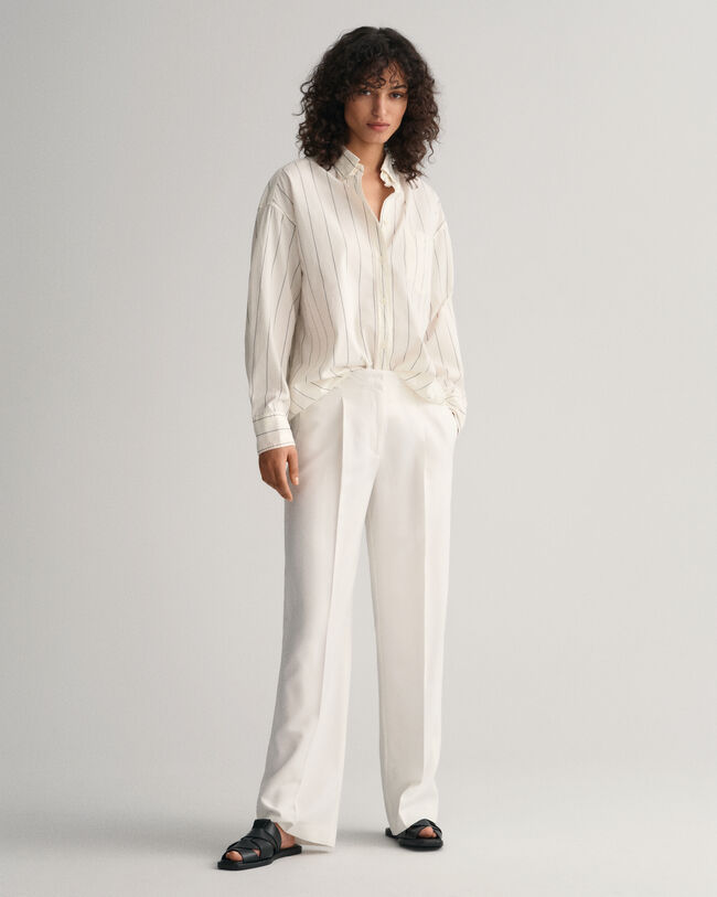 Relaxed fit ‑mitoitetut laskoshousut