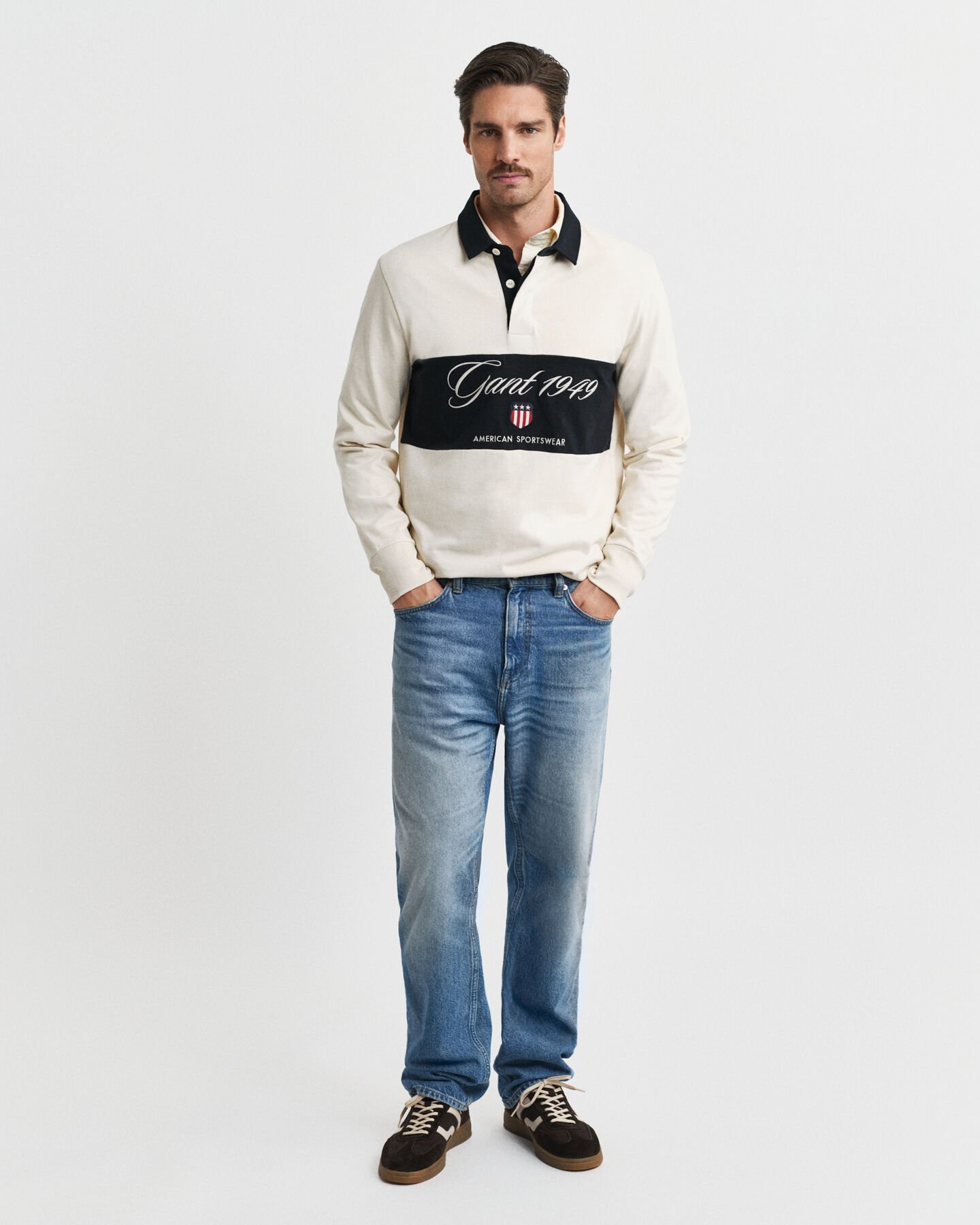 Monivärinen Heavy Rugger ‑paita