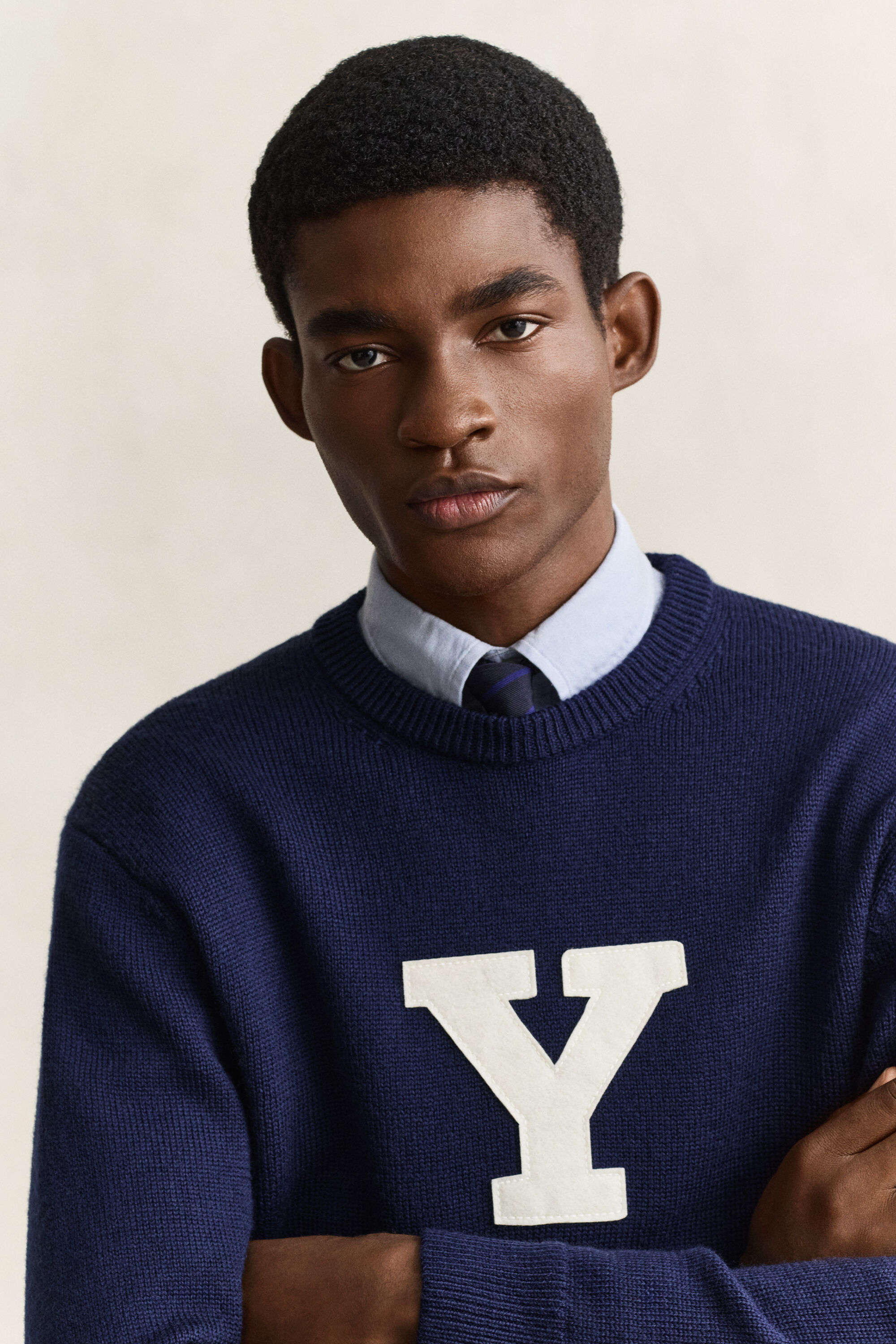 Gant x Yale-merinovillapusero