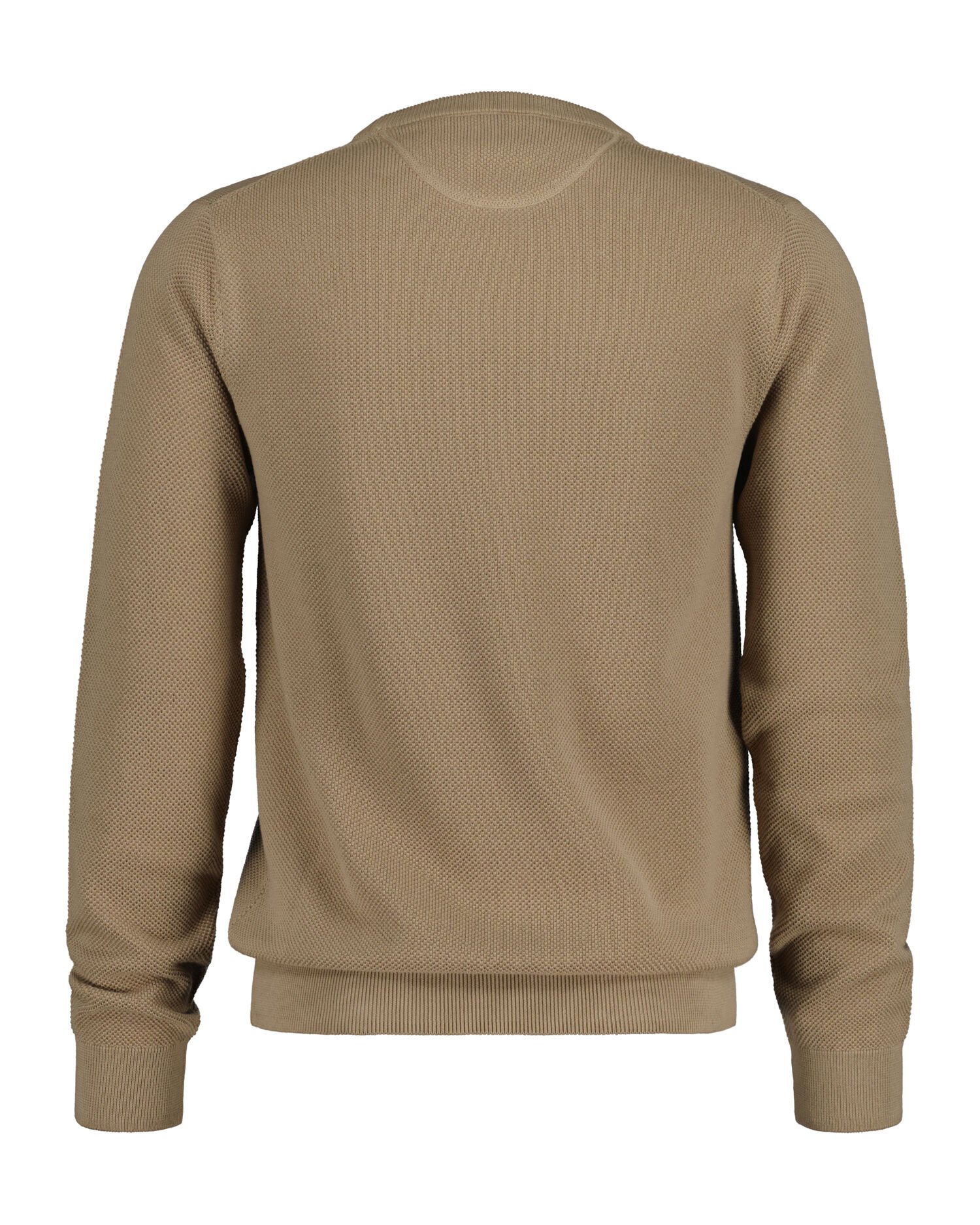 Puuvillapikeeneule, pyöreä pääntie