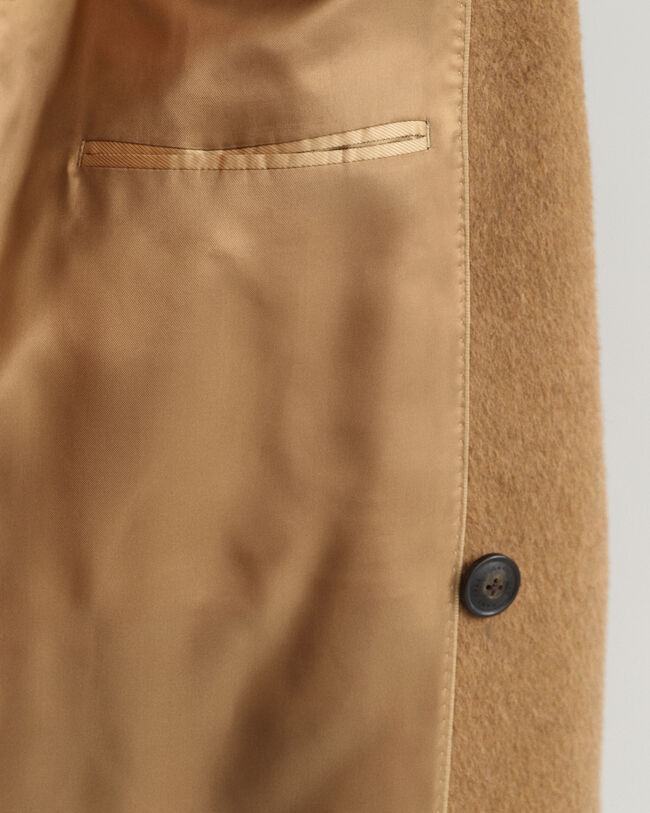 Oversized fit ‑mitoitettu villakangastakki