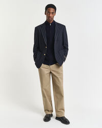 Kohopintainen puuvilla-merinovillainen neuletakki