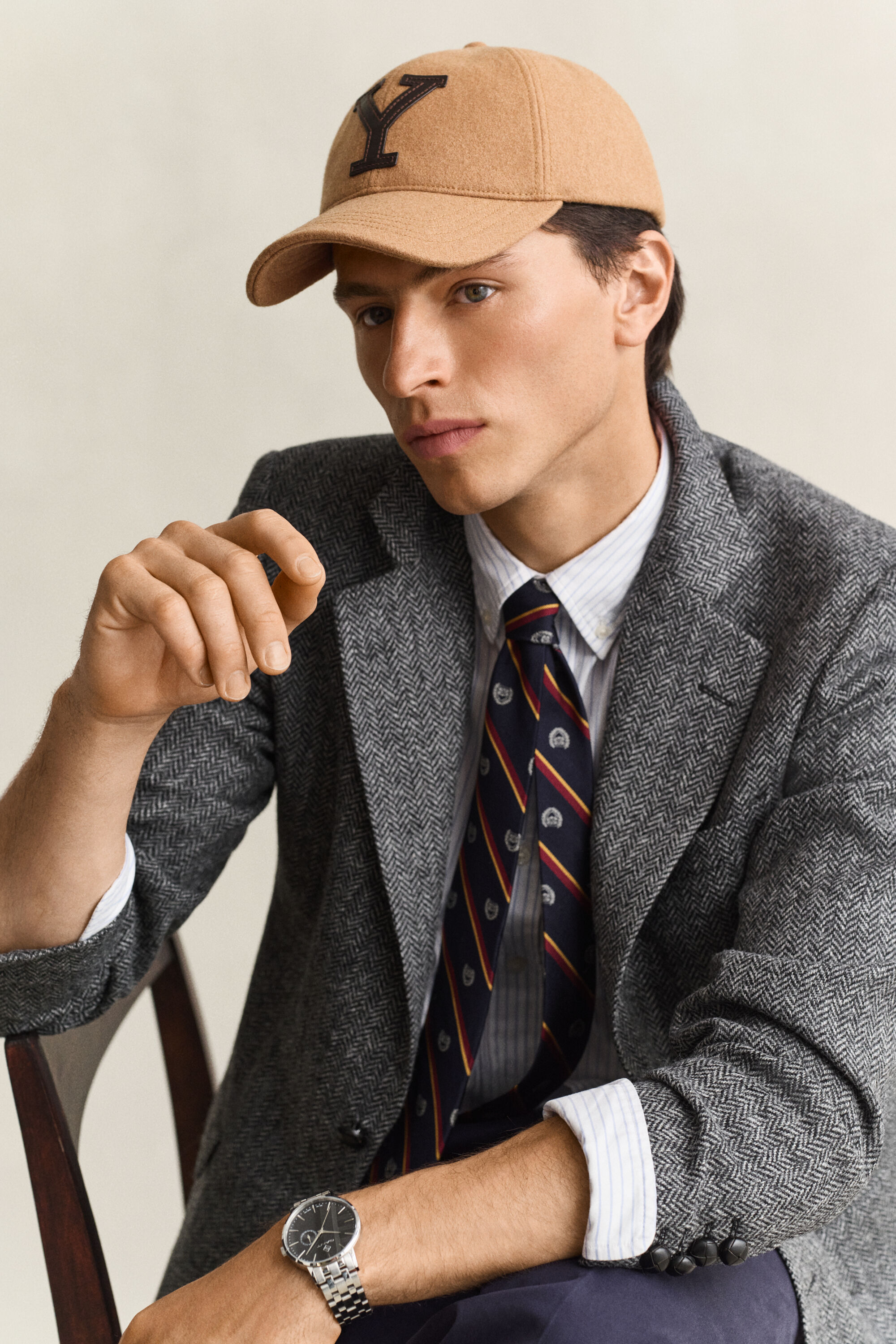 Gant x Yale-melton-lippalakki