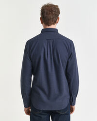 Regular fit ‑mitoitettu meleerattu flanellipaita