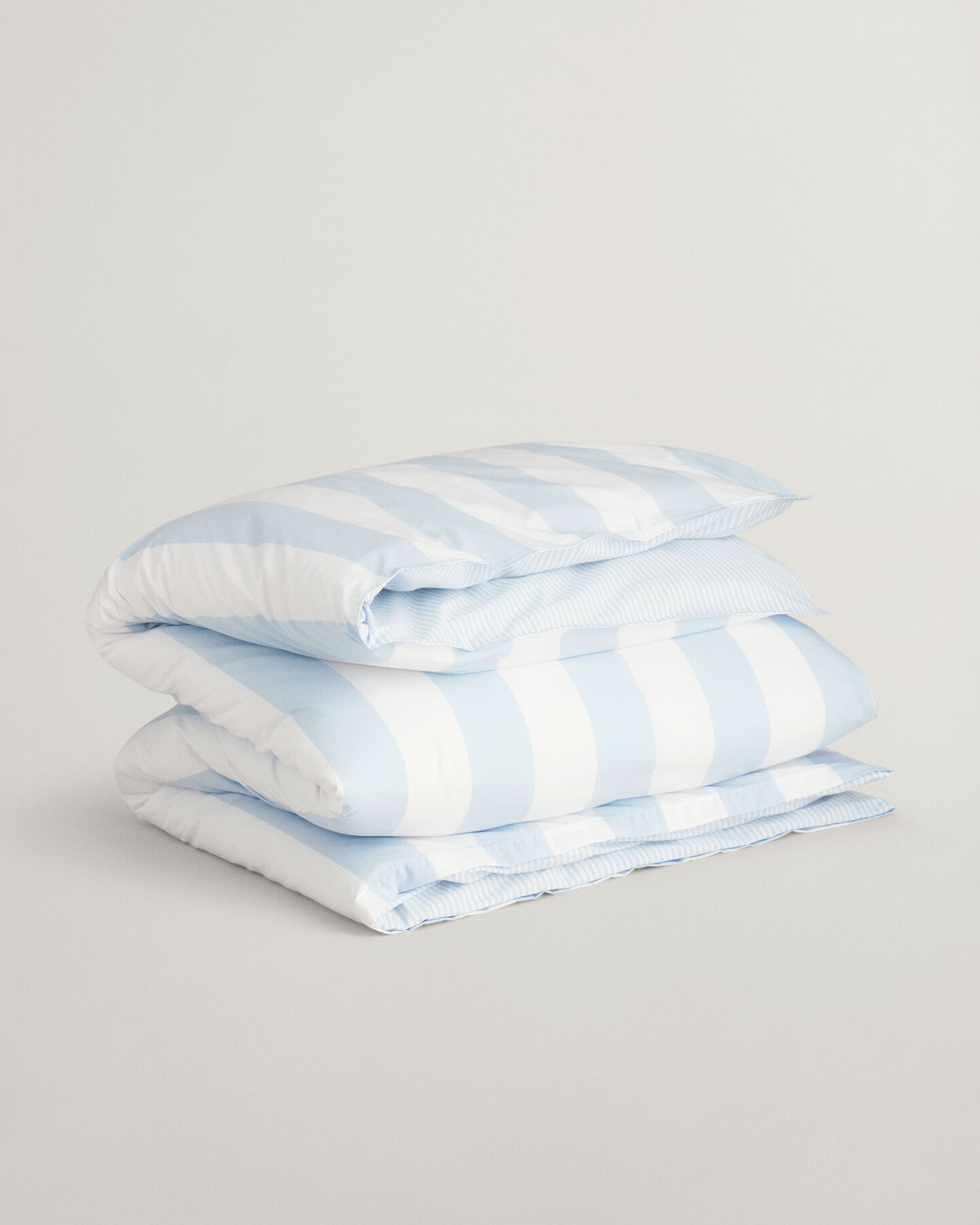 Percale Stripe ‑pussilakana