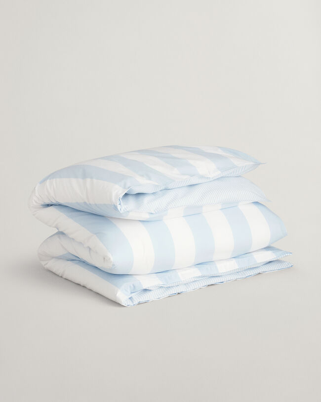 Percale Stripe ‑pussilakana