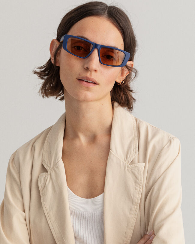 Straight fit ‑mitoitettu Chino-bleiseri