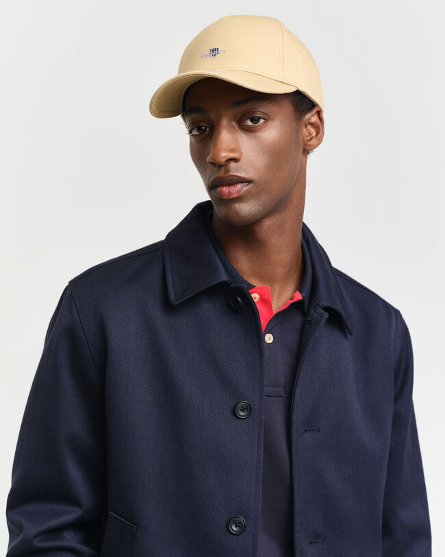 Teens-malliston puuvillatvillikankainen Shield-lippalakki