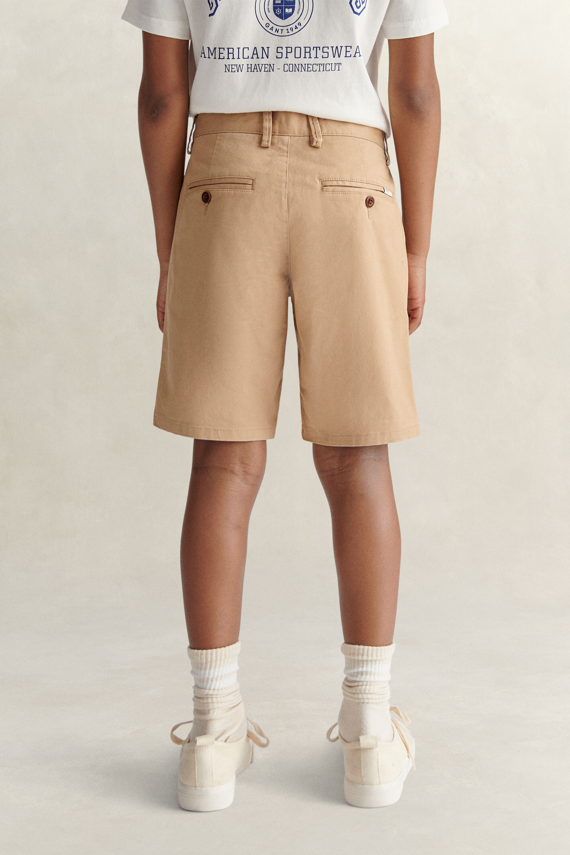 Teen Boys ‑malliston chinoshortsit