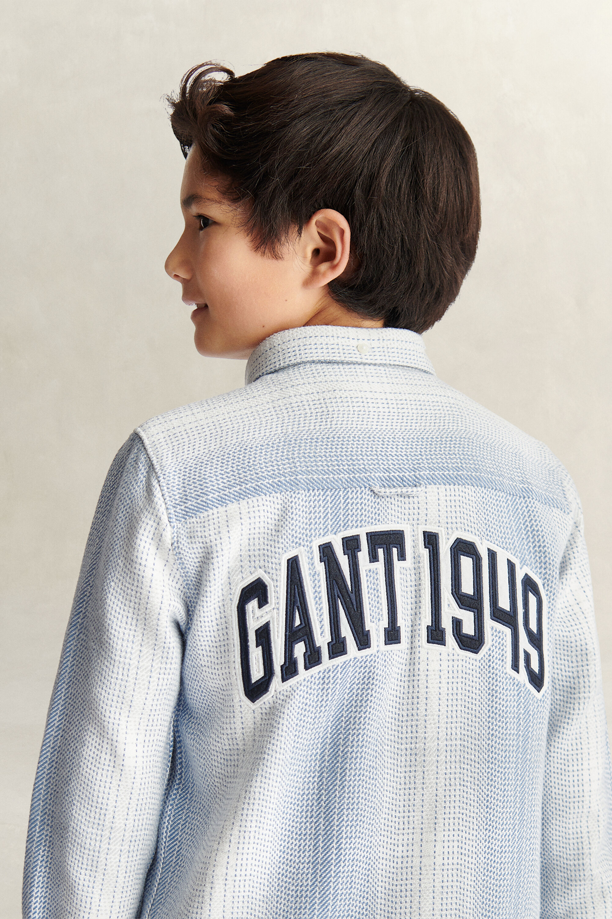 Teen Boys ‑malliston ruudullinen paitatakki