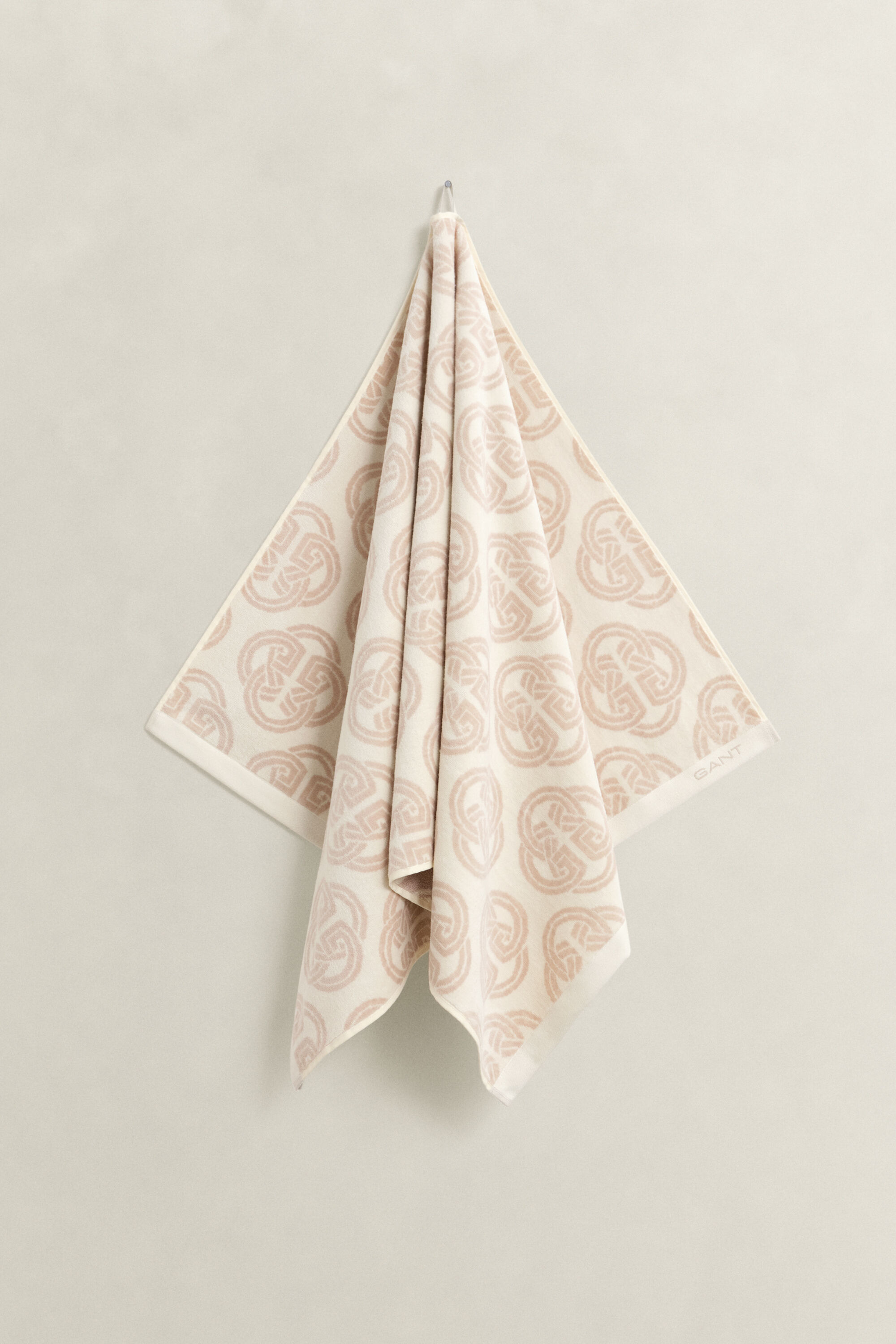 Monogram-pyyhe (70 cm x 140 cm)