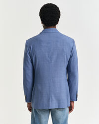 Regular fit ‑mitoitettu villakankainen Mouliné-puvuntakki