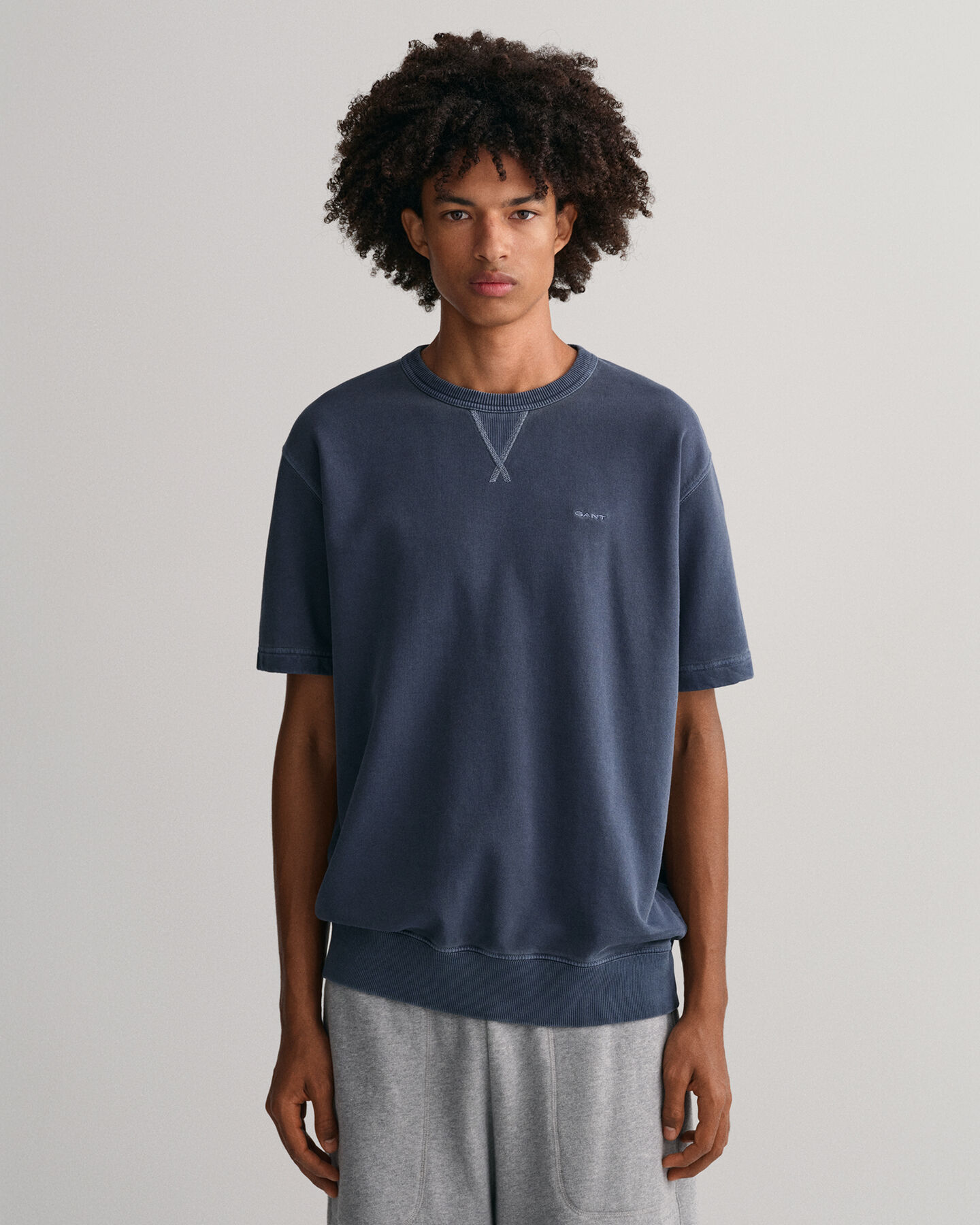 Lyhythihainen Sunfaded-collegepaita