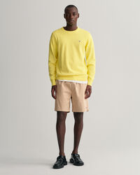 Classic-puuvillaneulepusero, py&ouml;re&auml; p&auml;&auml;ntie