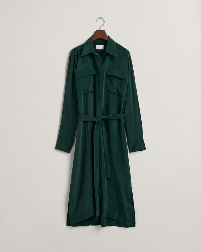 Relaxed fit ‑mitoitettu utility-paitamekko