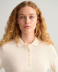 Pitk&auml;hihainen Detail Collar ‑pikeepaita