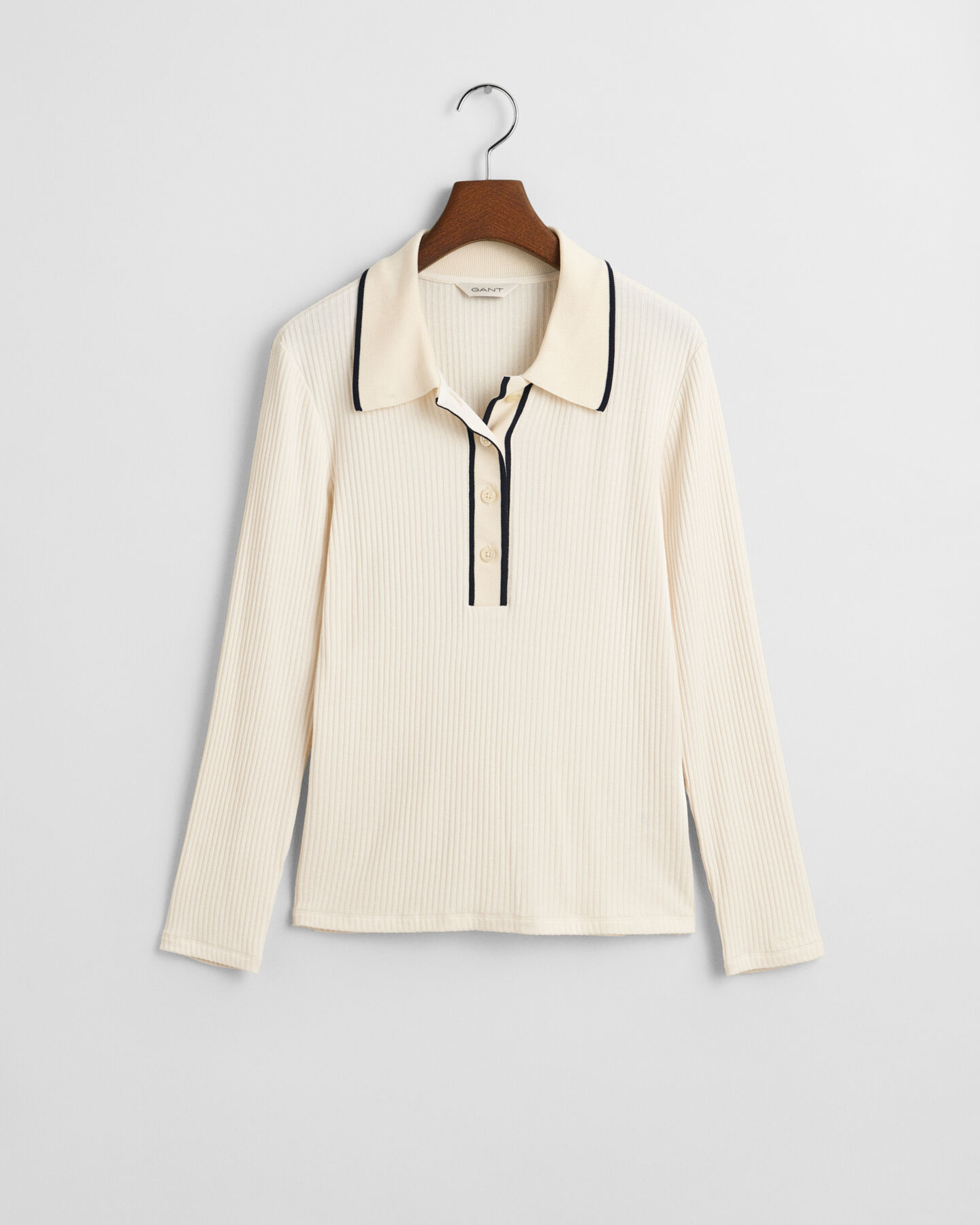 Pitkähihainen pikeepaita joustinneuletta