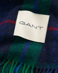 Ruudullinen kašmirsekoitteinen kaulaliina