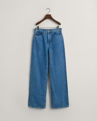 Teen Girls ‑malliston leve&auml;lahkeiset farkut