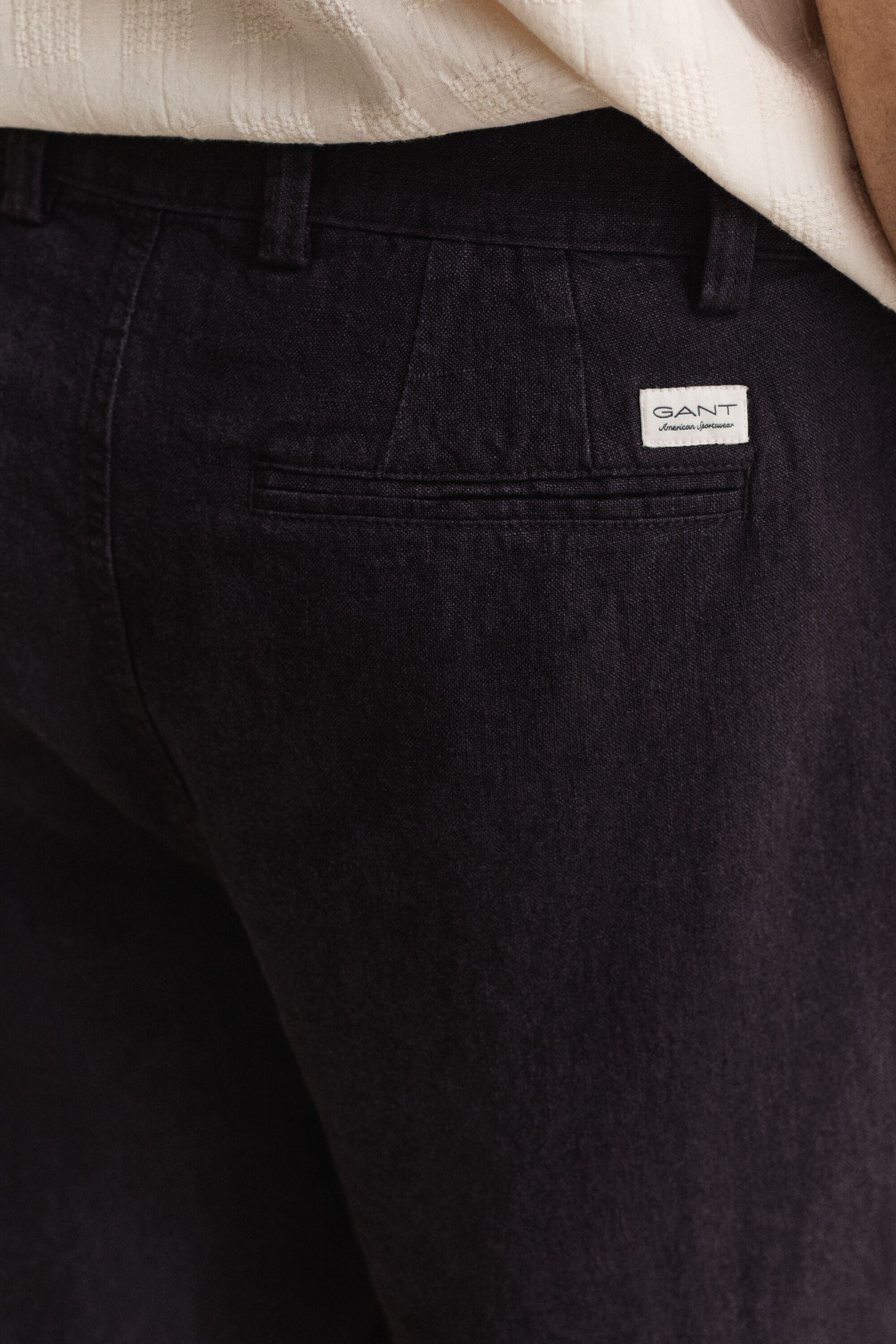 Chinoshortsit pellavaa