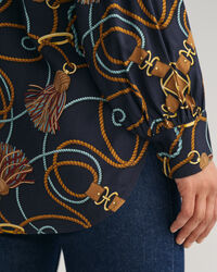 Printtikuvioinen Rope-pusero