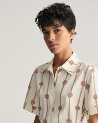 Lyhythihainen printtikuvioitu paitamekko