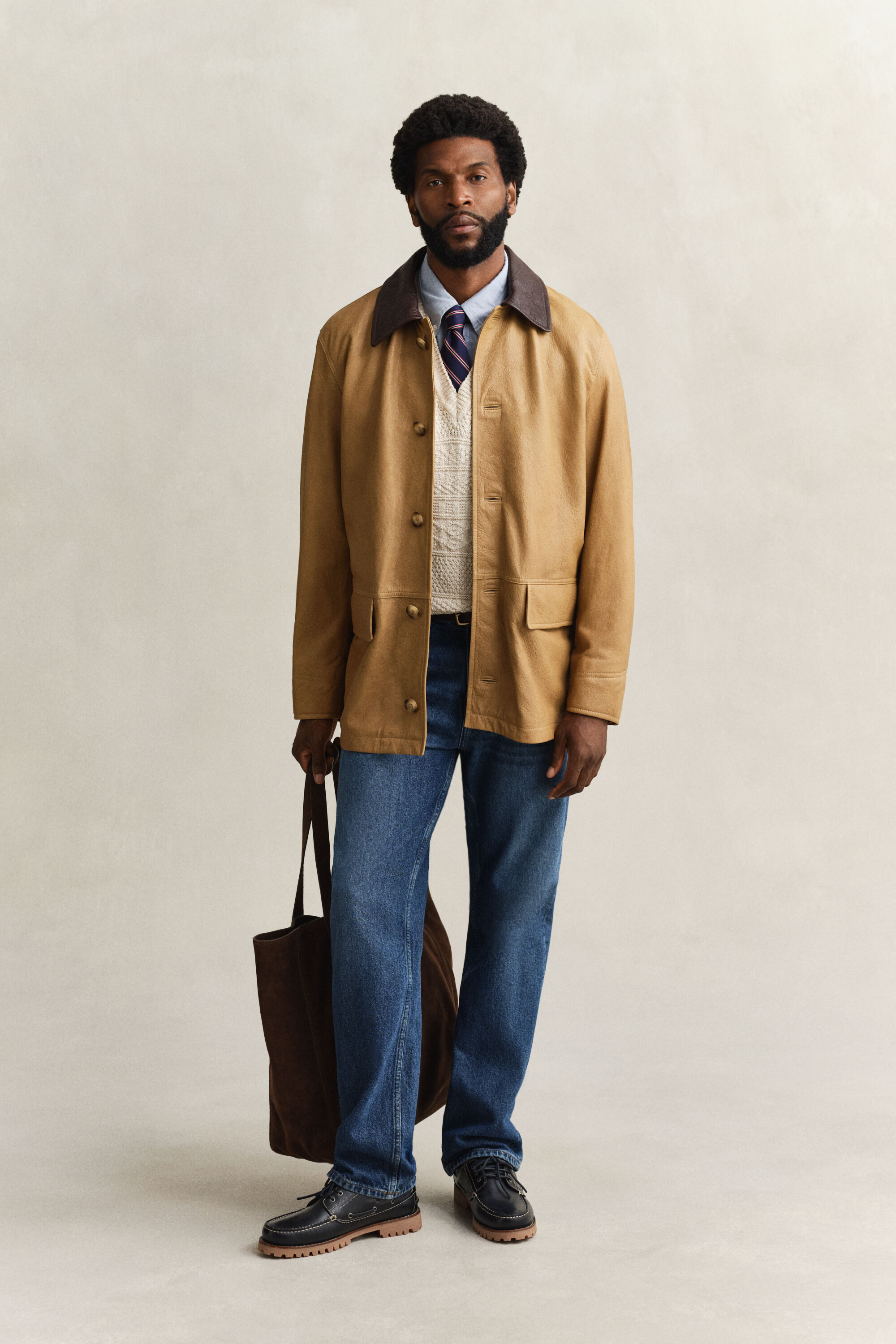 Nahkainen kansitakki