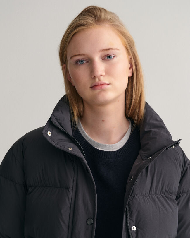 Teen Girls ‑malliston vajaamittainen Puffer-toppatakki