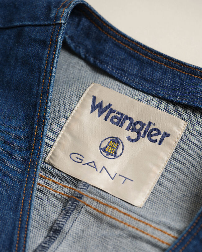 Wrangler x GANT ‑malliston farkkuliivi