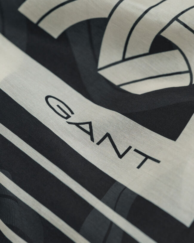 G-kuvioitu puuvilla‑silkkisaronki