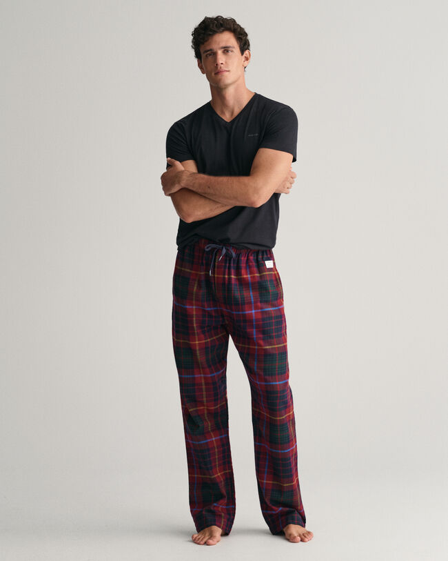 Ruudulliset pyjamahousut