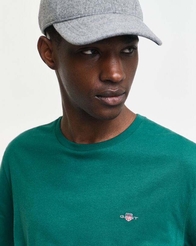 Regular fit ‑mitoitettu Shield-t‑paita