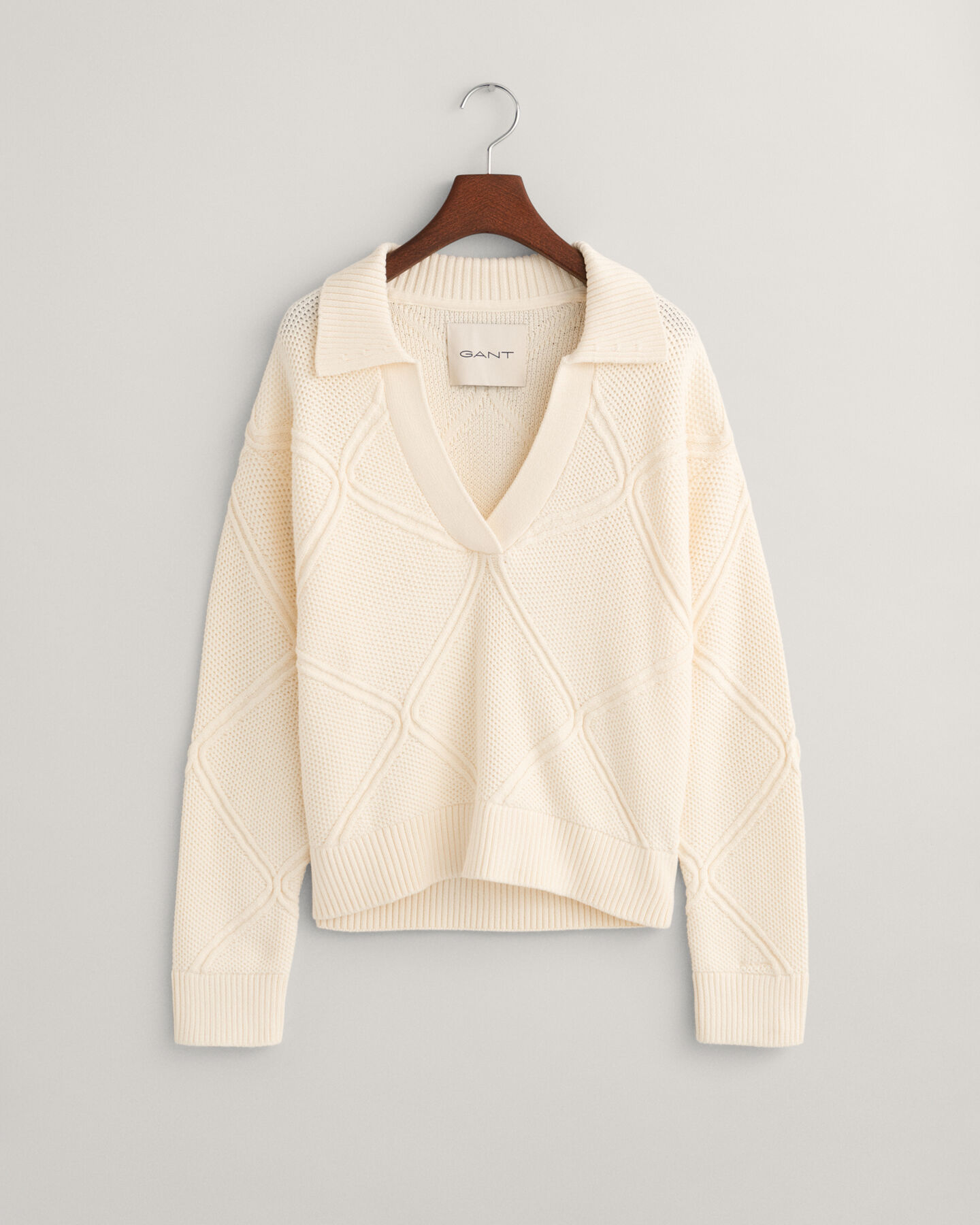 Kohopintainen Rugger-neule