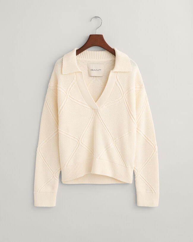 Kohopintainen Rugger-neule