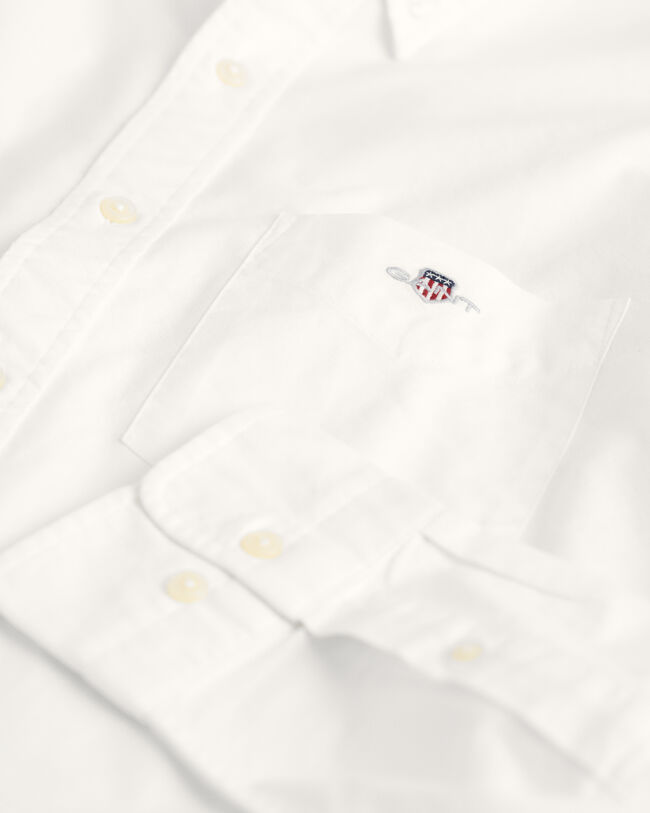 Relaxed fit ‑mitoitettu oxford-paita