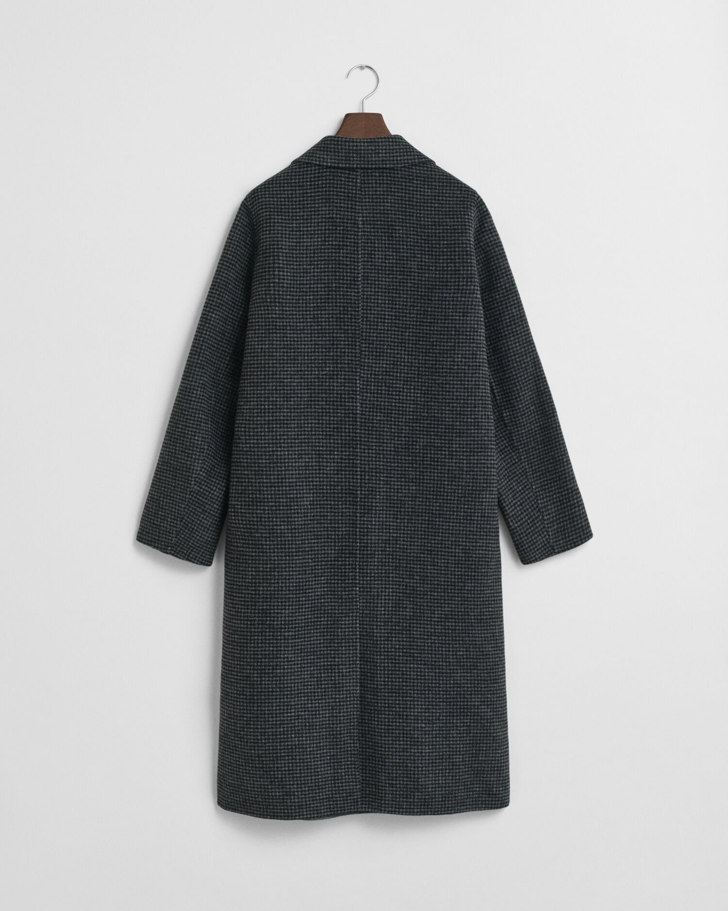 Ruudullinen käsin tikattu takki