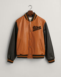 Nahkainen GANT Varsity Jacket