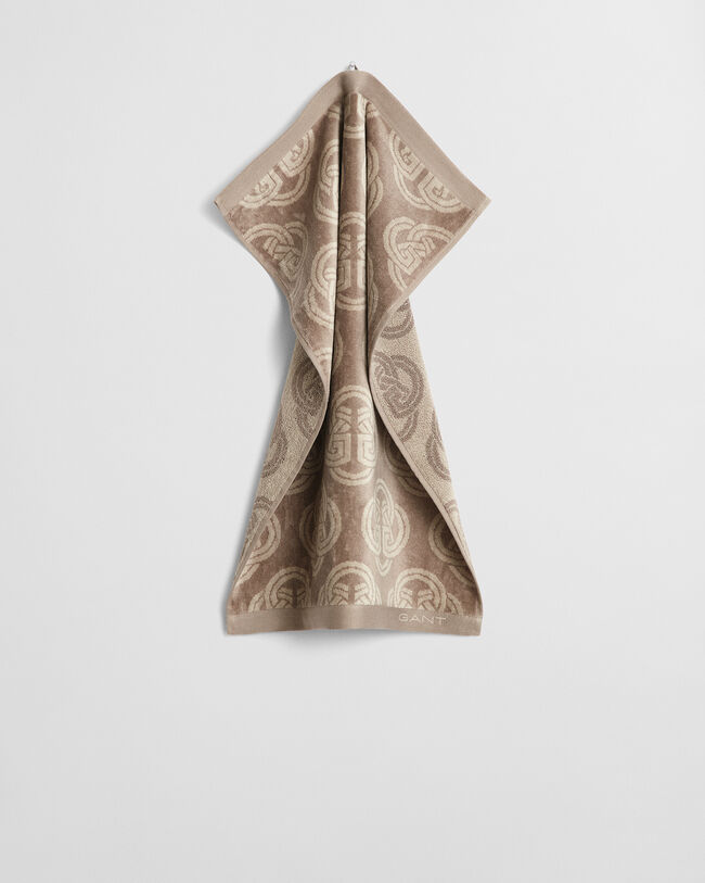 Monogram-pyyhe (50 cm x 70 cm)