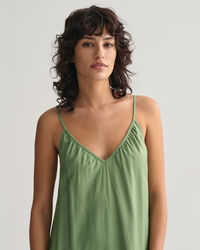 Spagettiolkaiminen maksimekko